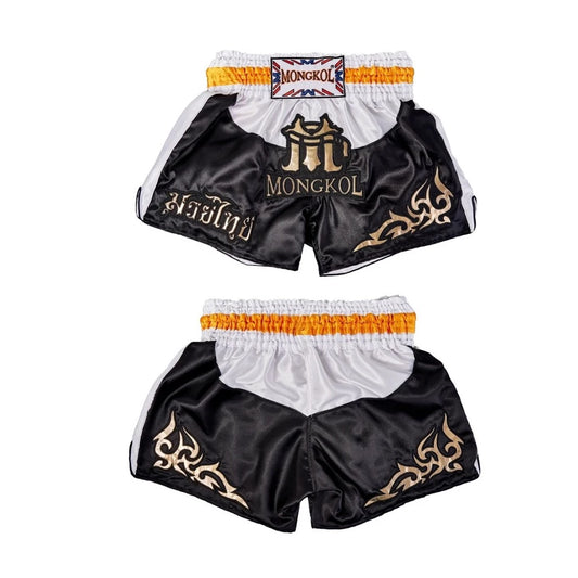 Mongkol Muay Thai Shorts - Big Logo Black