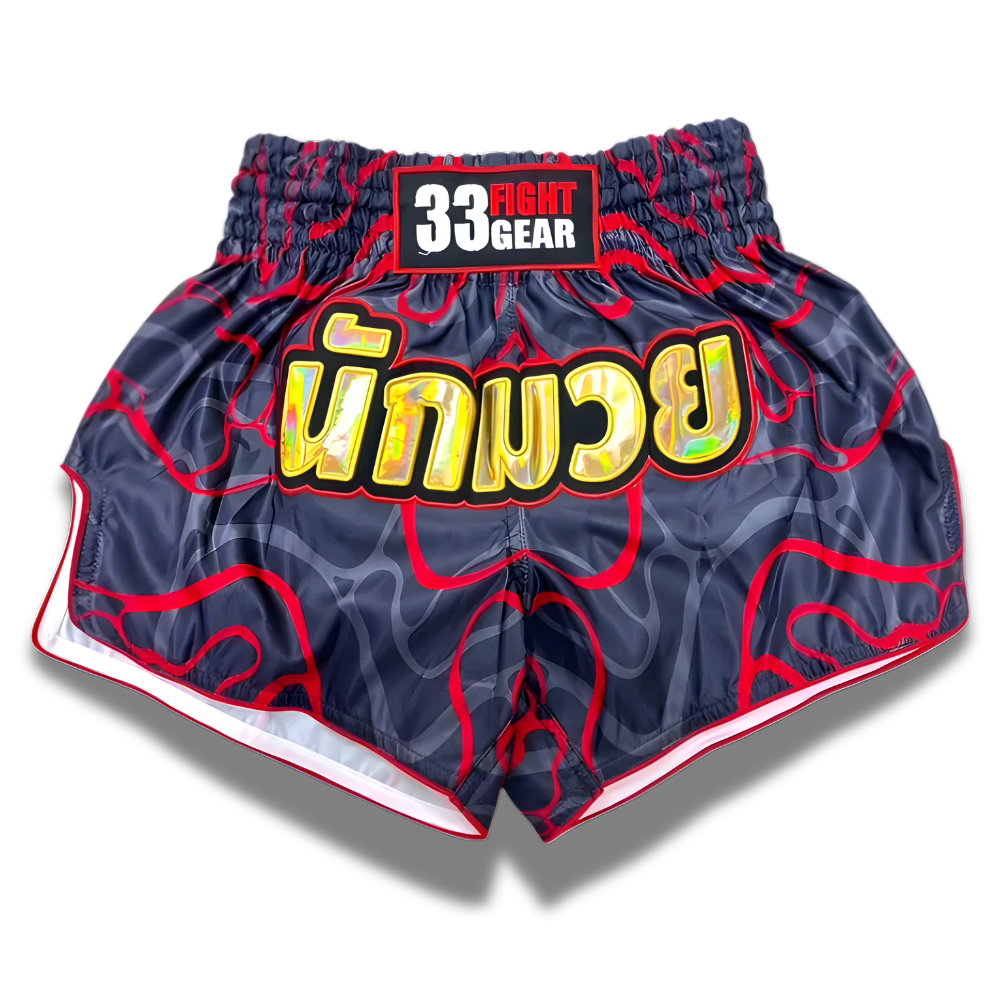 33 Fight Gear Red Black