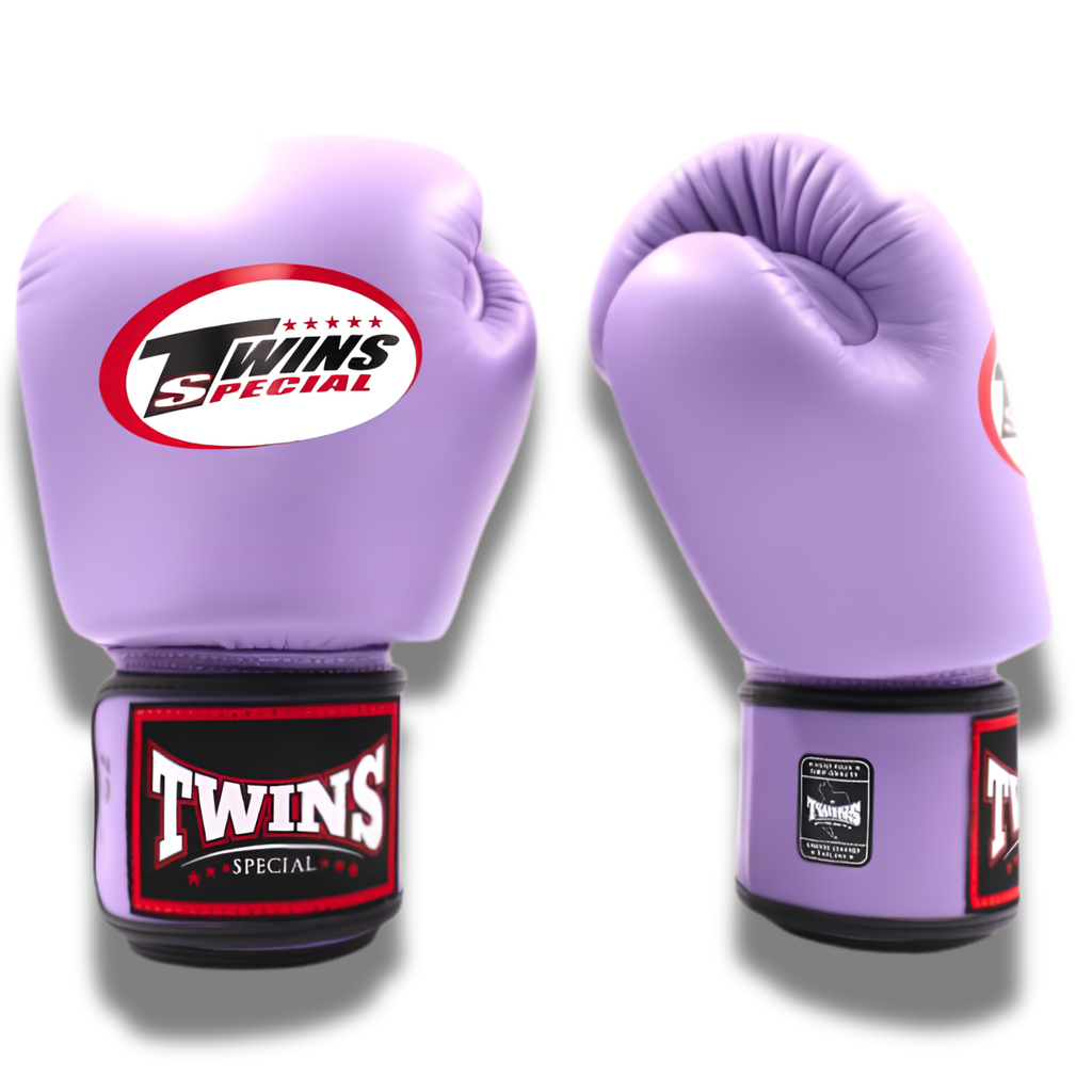 Twins Special - Velcro Boxing Gloves - BGVL3 - Lavender
