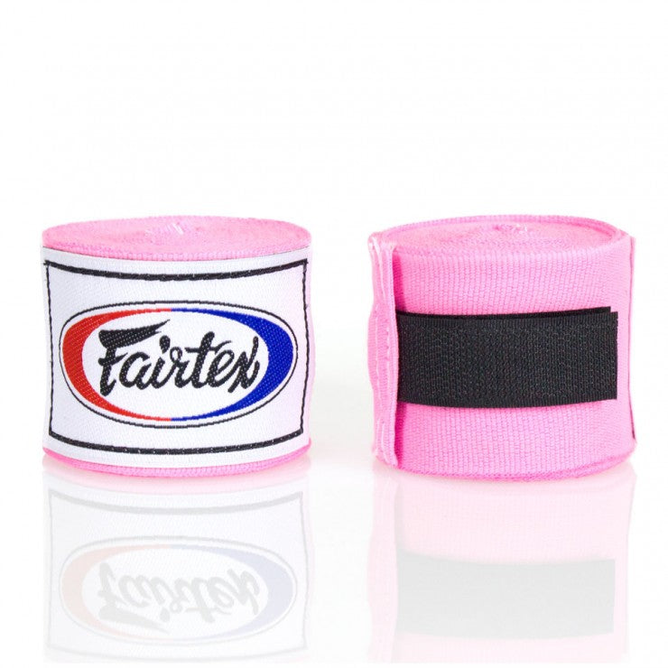 Fairtex HW2 4.5M Hand Wraps Pink - KICKPUNCHELBOW