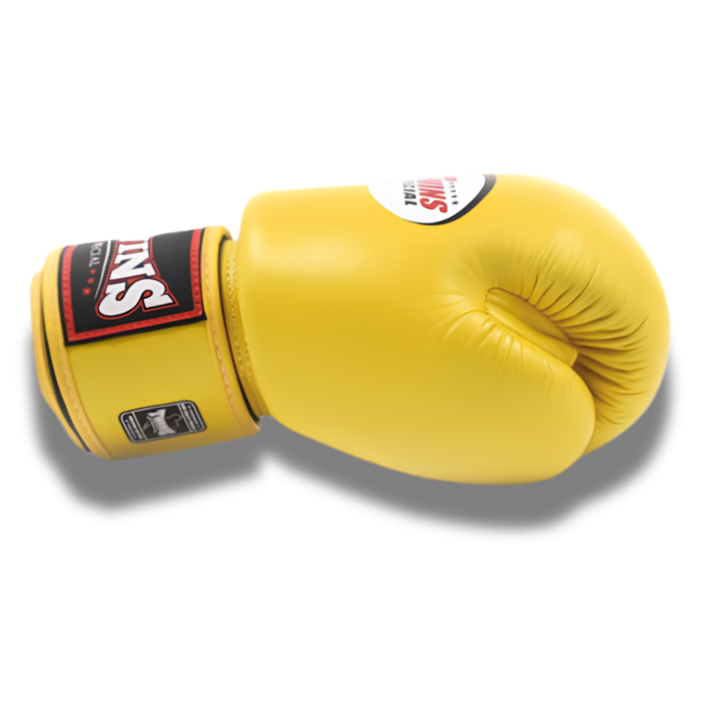 Twins Special BGVL3 Velcro Boxing Gloves - Yellow