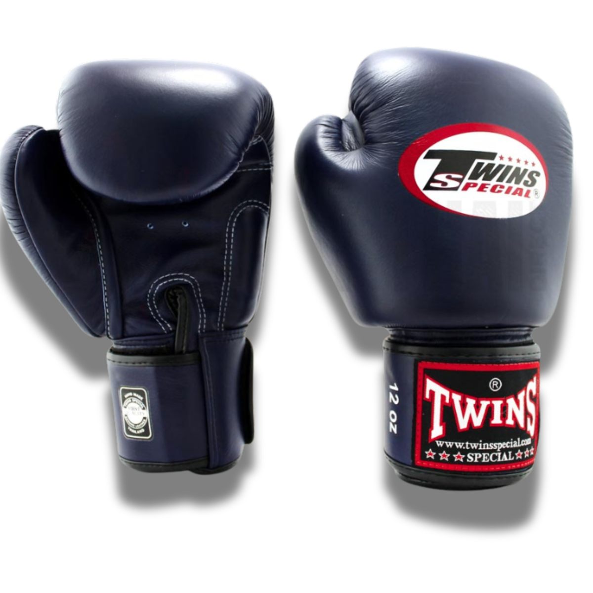 Twins Special BGVL3 Velcro Boxing Gloves - Navy