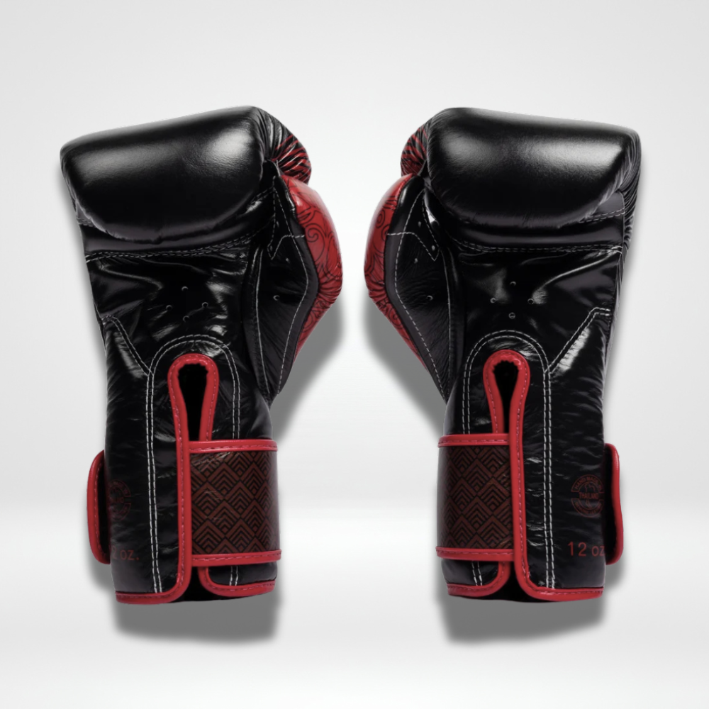 Fairtex - Velcro Boxing Gloves - BGVR1 RWS - Black