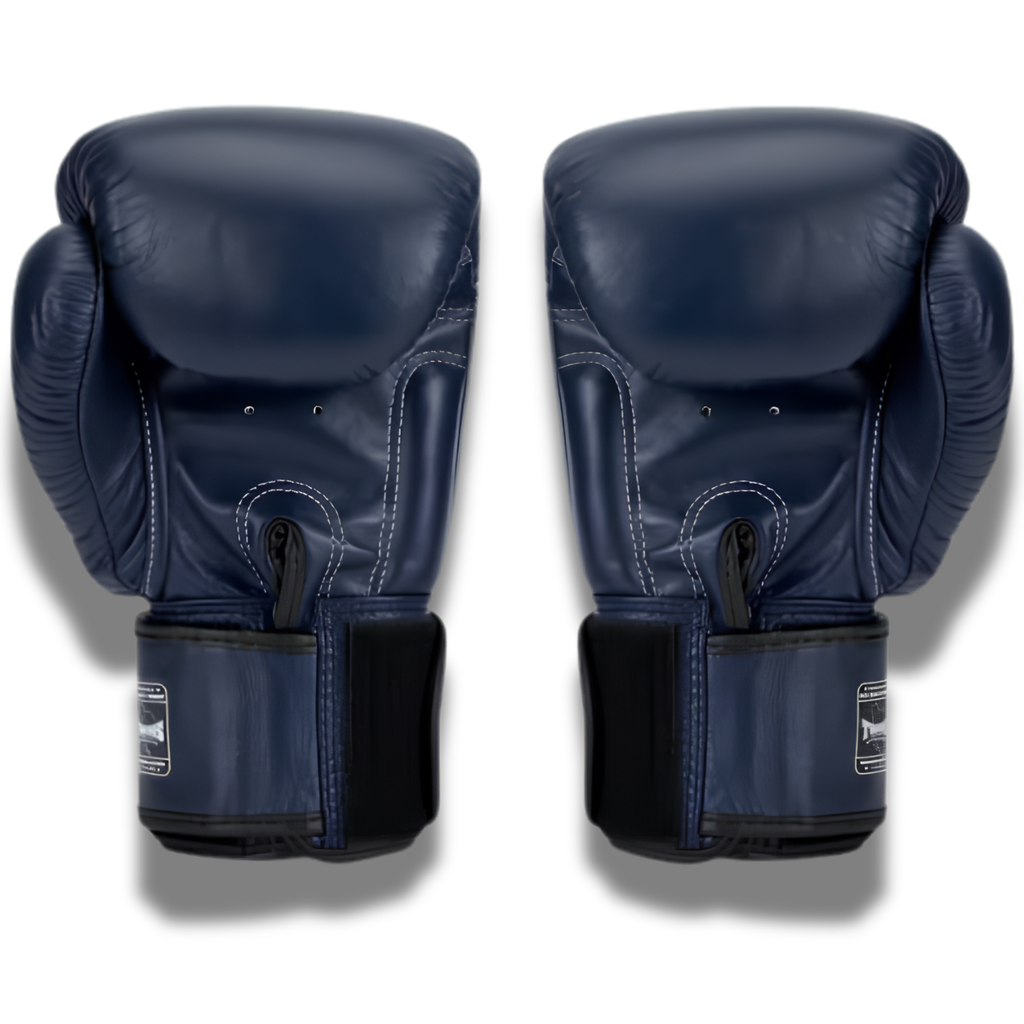 Twins Special BGVL3 Velcro Boxing Gloves - Navy