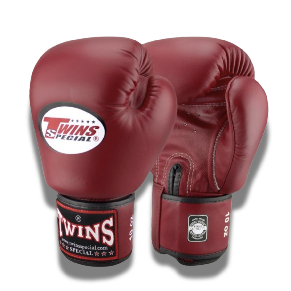Twins Special - Velcro Boxing Gloves - BGVL3 - Maroon