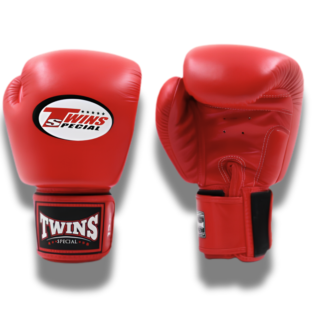 Twins Special - Velcro Boxing Gloves - BGVL3 - Red