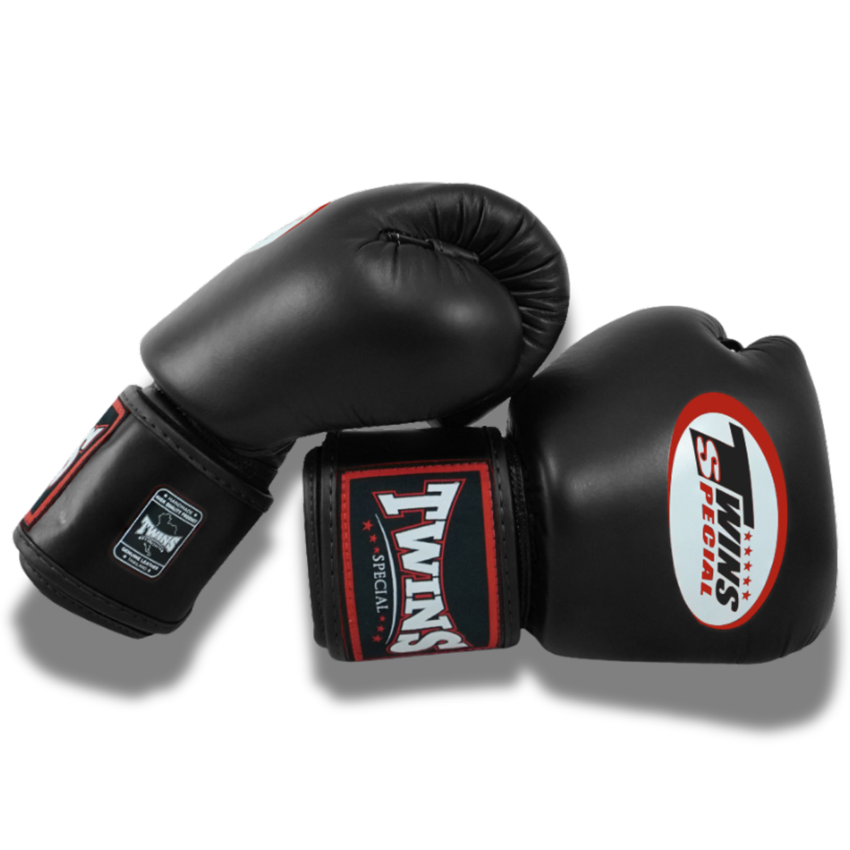Twins Special - Velcro Boxing Gloves - BGVL3 - Black