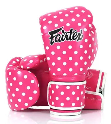 Fairtex Gloves - Premium Polka Dot - KICKPUNCHELBOW