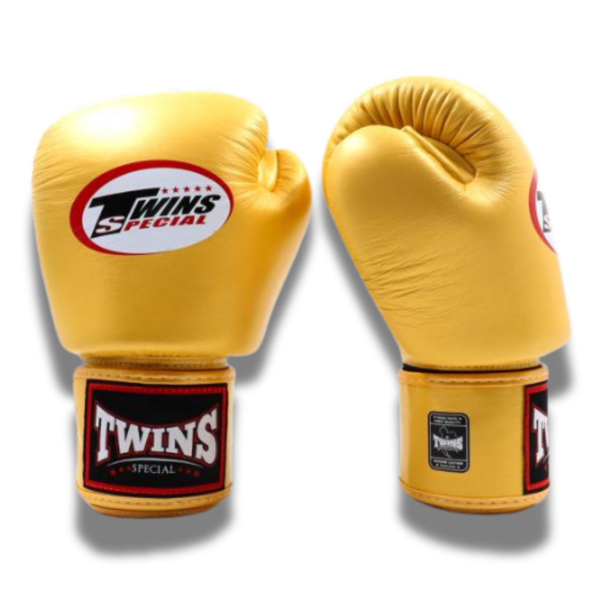 Twins Special - Velcro Boxing Gloves - BGVL3 - Gold