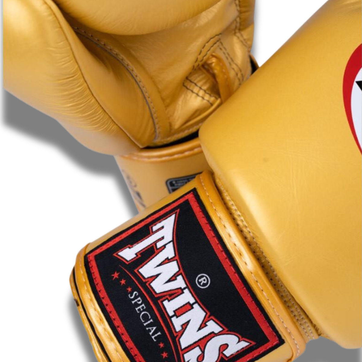 Twins Special - Velcro Boxing Gloves - BGVL3 - Gold