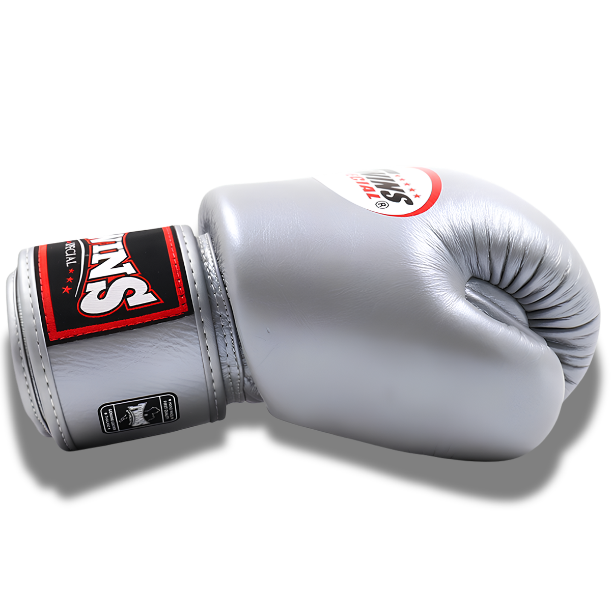 Twins Special - Velcro Boxing Gloves - BGVL3 - Silver
