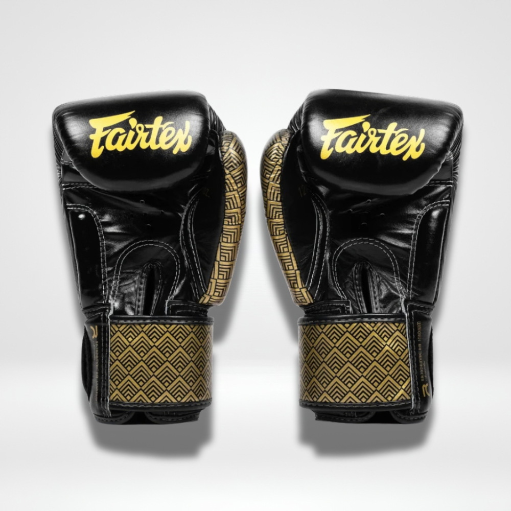 Fairtex - Velcro Boxing Gloves - BGV Rajadamnern - Black