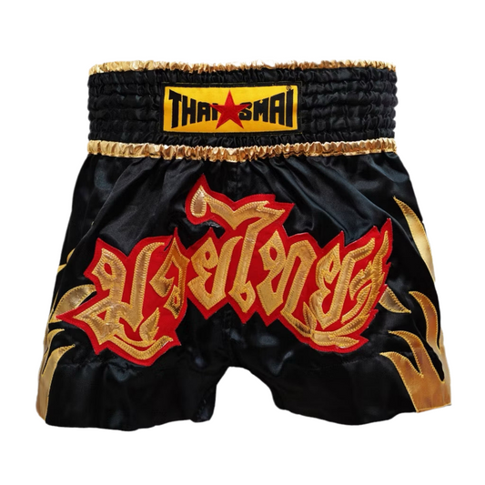 Thaismai Satin shorts - BS-1301 Black
