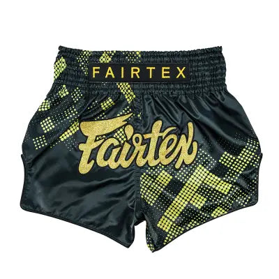 Fairtex Muay Thai Shorts - Heart of Gold - KICKPUNCHELBOW