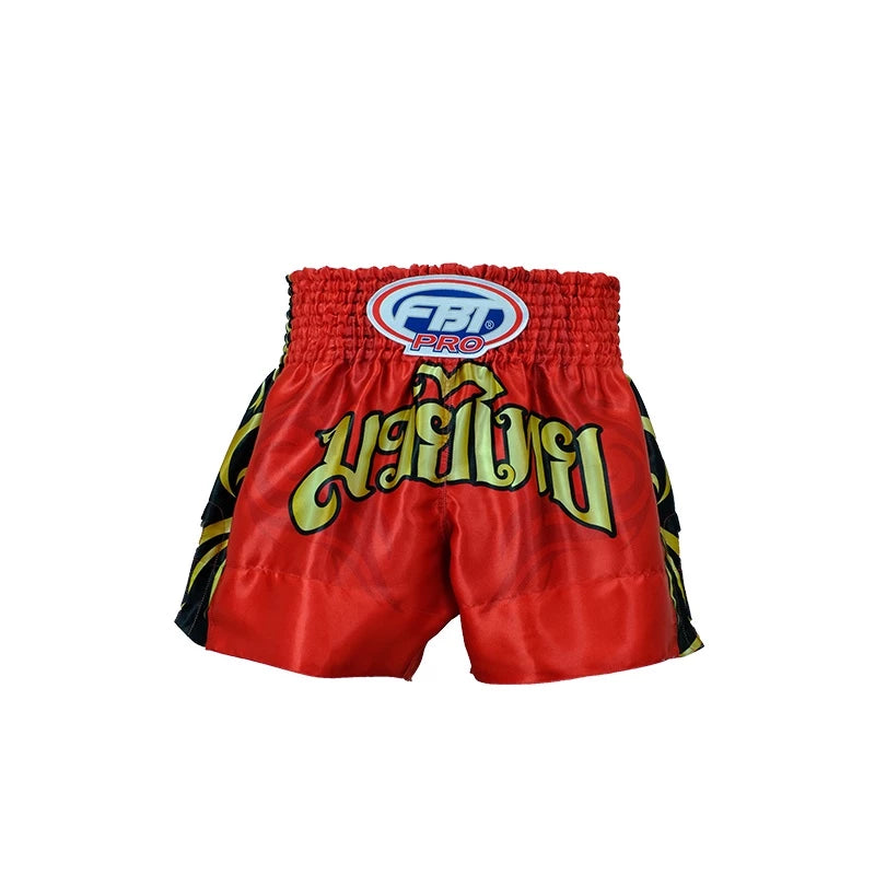 FBT Shorts Nak Muay Red
