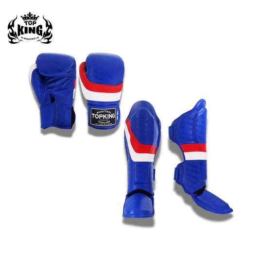 Top King Sparring Set Innovation Blue - KICKPUNCHELBOW