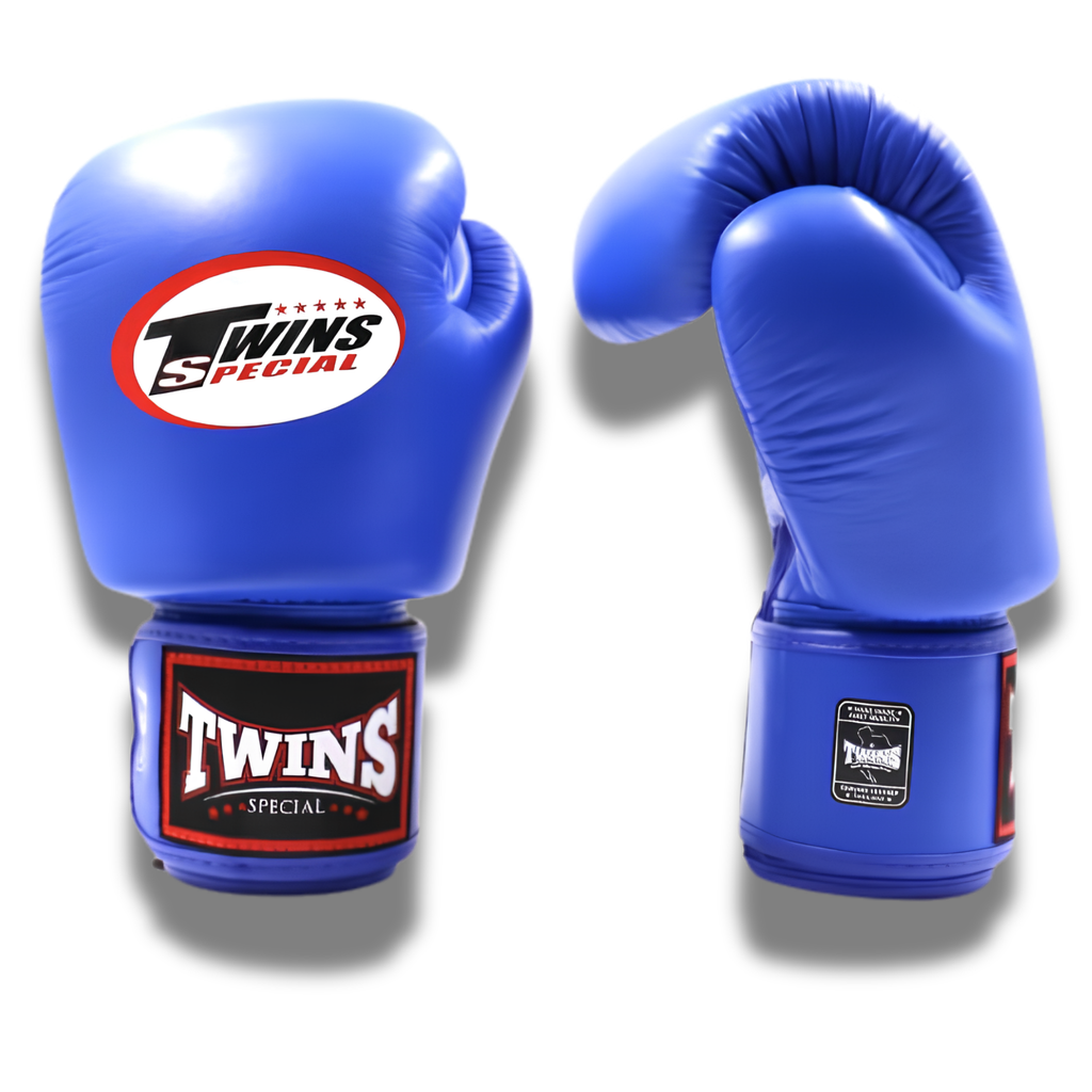 Twins Special - Velcro Boxing Gloves - BGVL3 - Blue