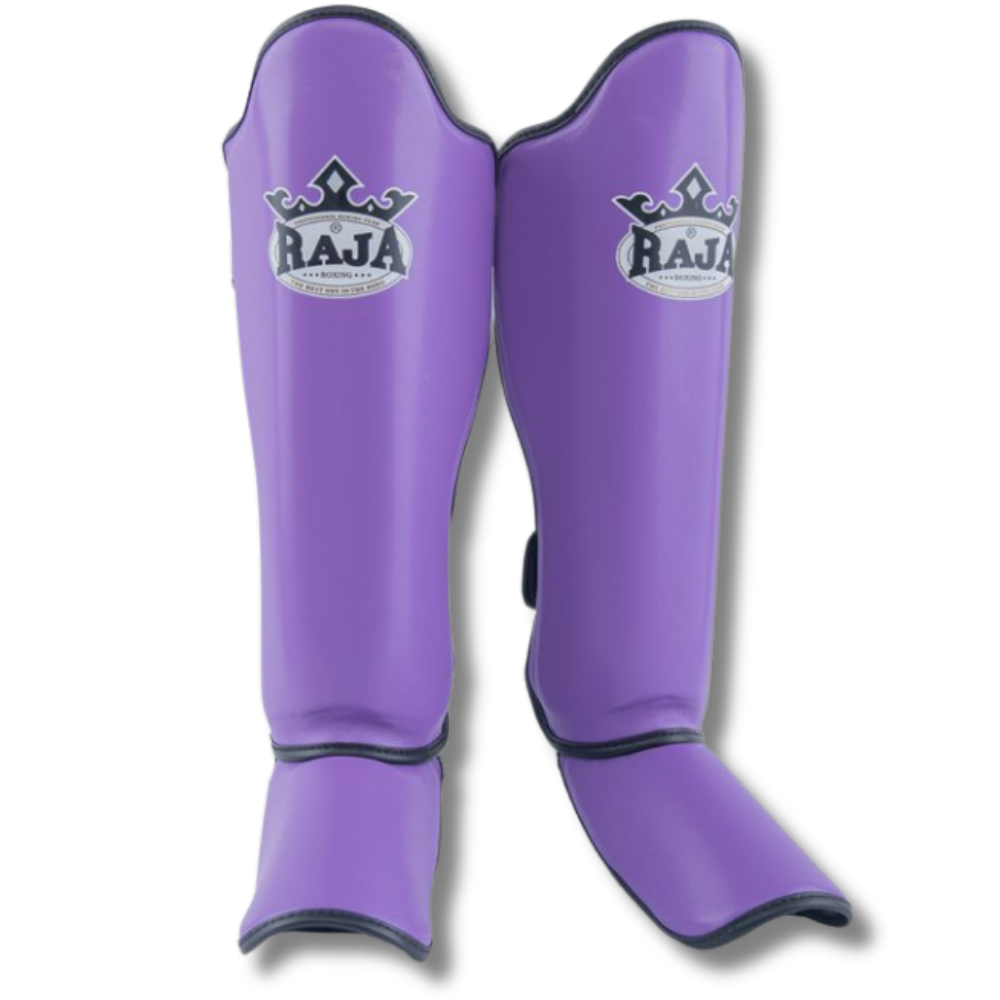 Raja Boxing - Shin Guards - Microfibre SG1 -Purple