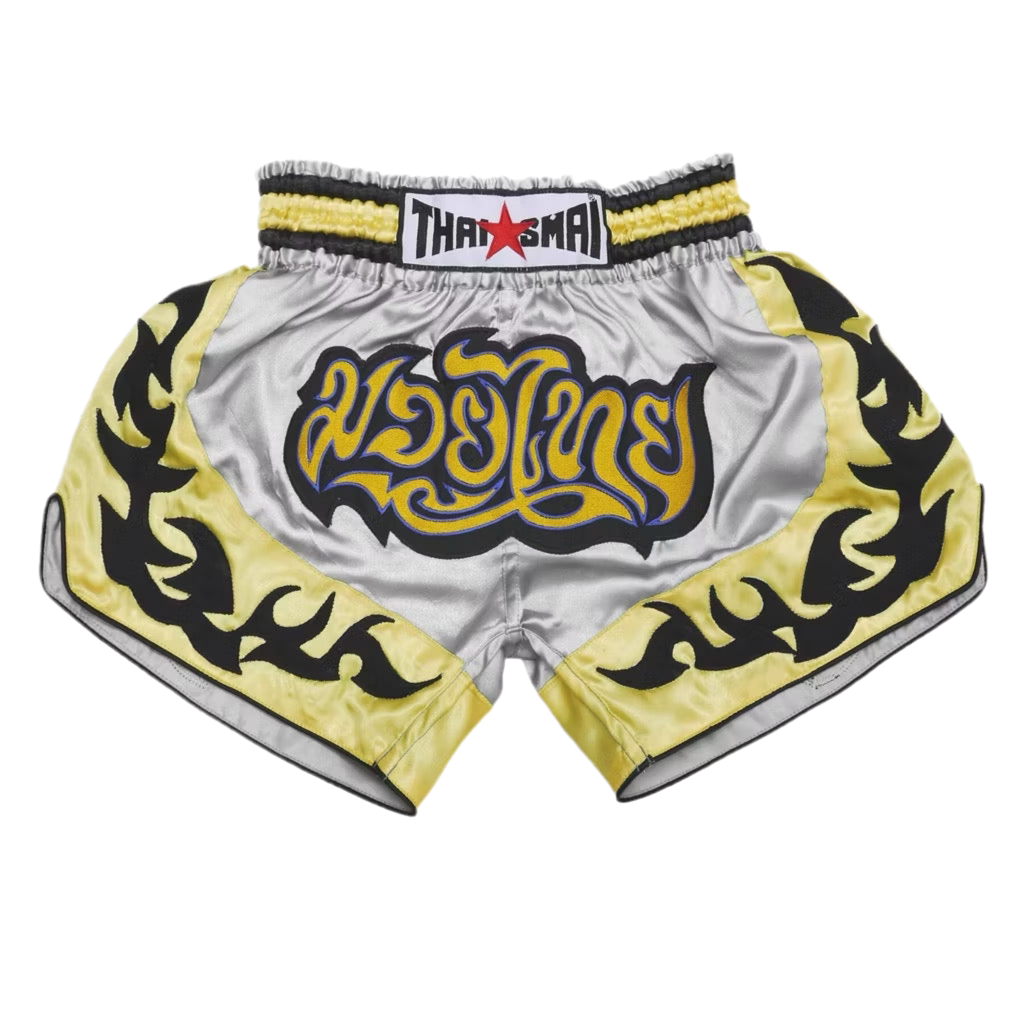 Thaismai Satin shorts - BS-1220 White