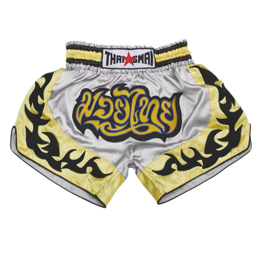 Thaismai Satin shorts - BS-1220 White