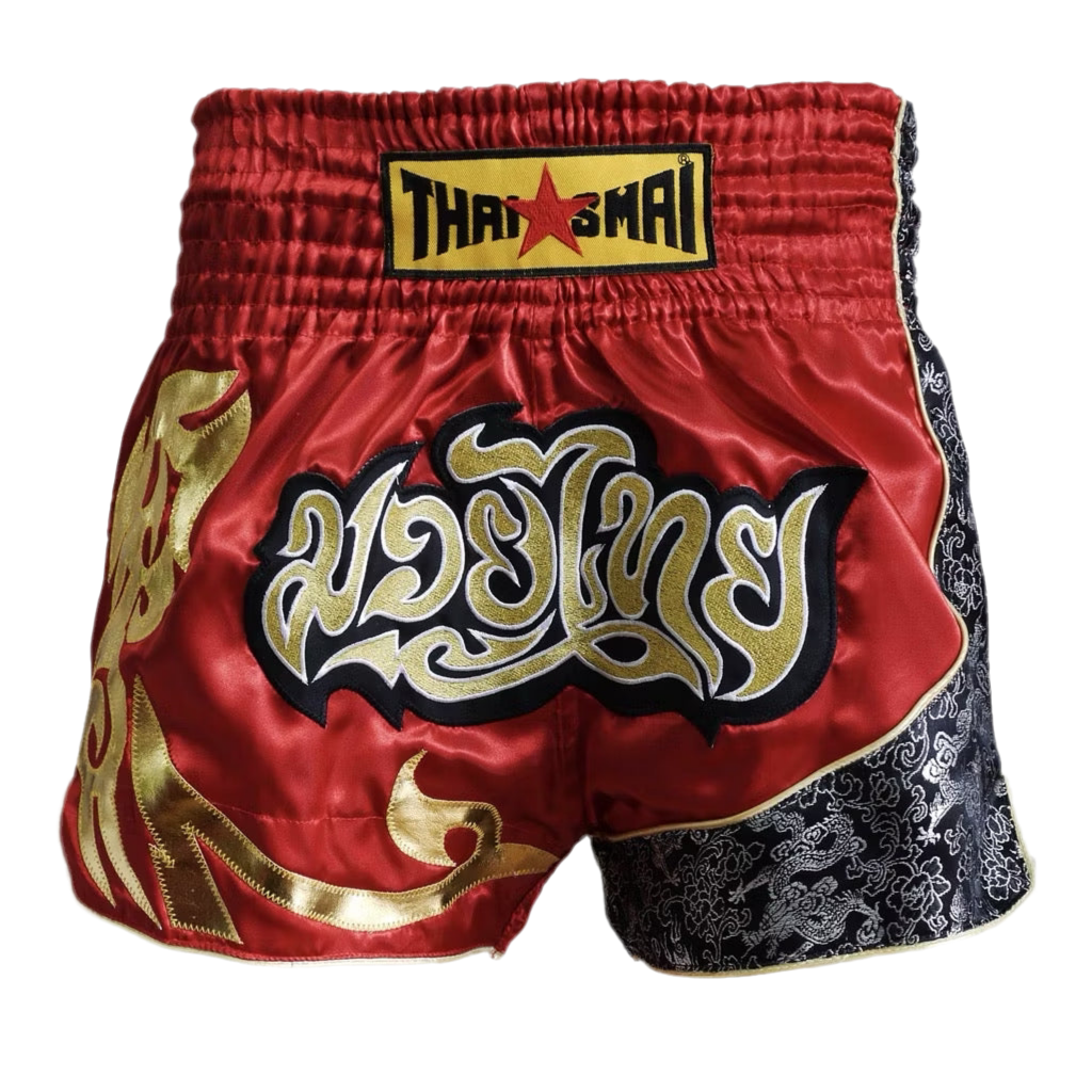 Thaismai Satin shorts - BS-1303 Red