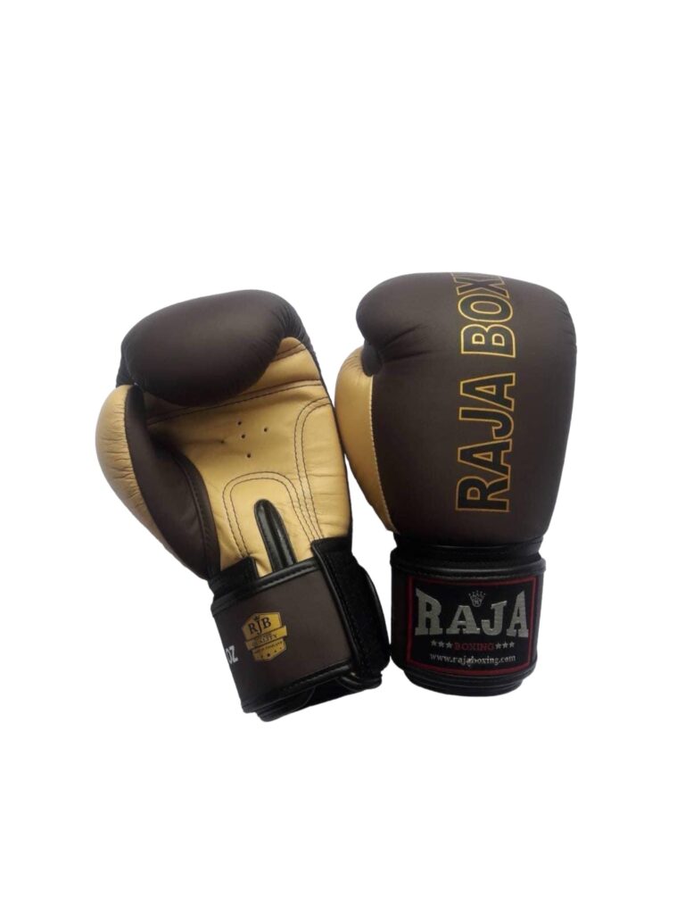 Raja Gloves - Dual colour Leather Series - KICKPUNCHELBOW
