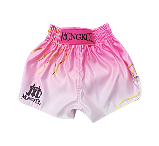 Mongkol Muay Thai Shorts - Pink Fade