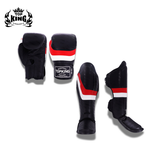Top King Sparring Set Innovation Black - KICKPUNCHELBOW