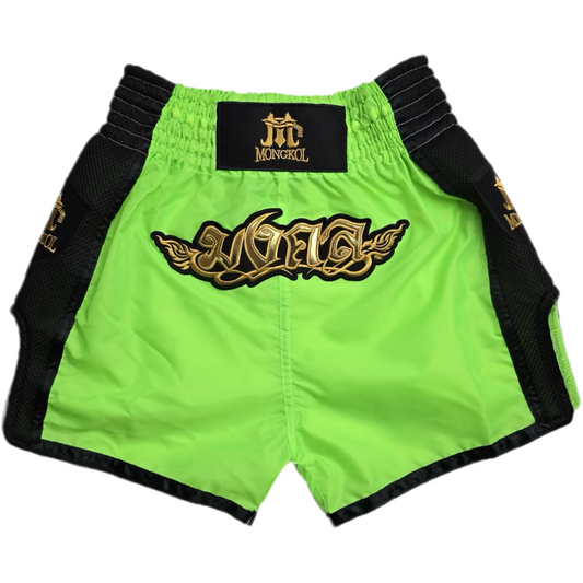 Mongkol Muay Thai Shorts - Green(Nylon)