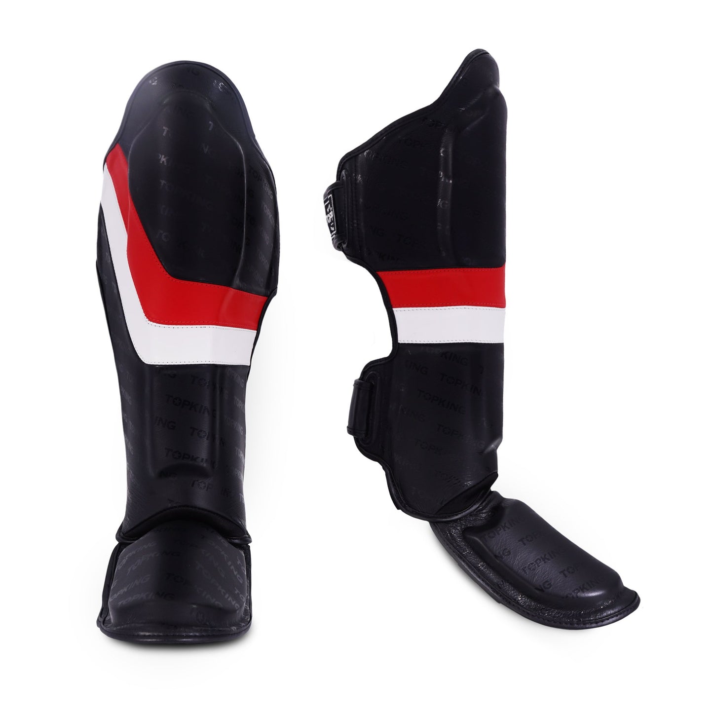 Top King Shin Guards Innovation Black - KICKPUNCHELBOW