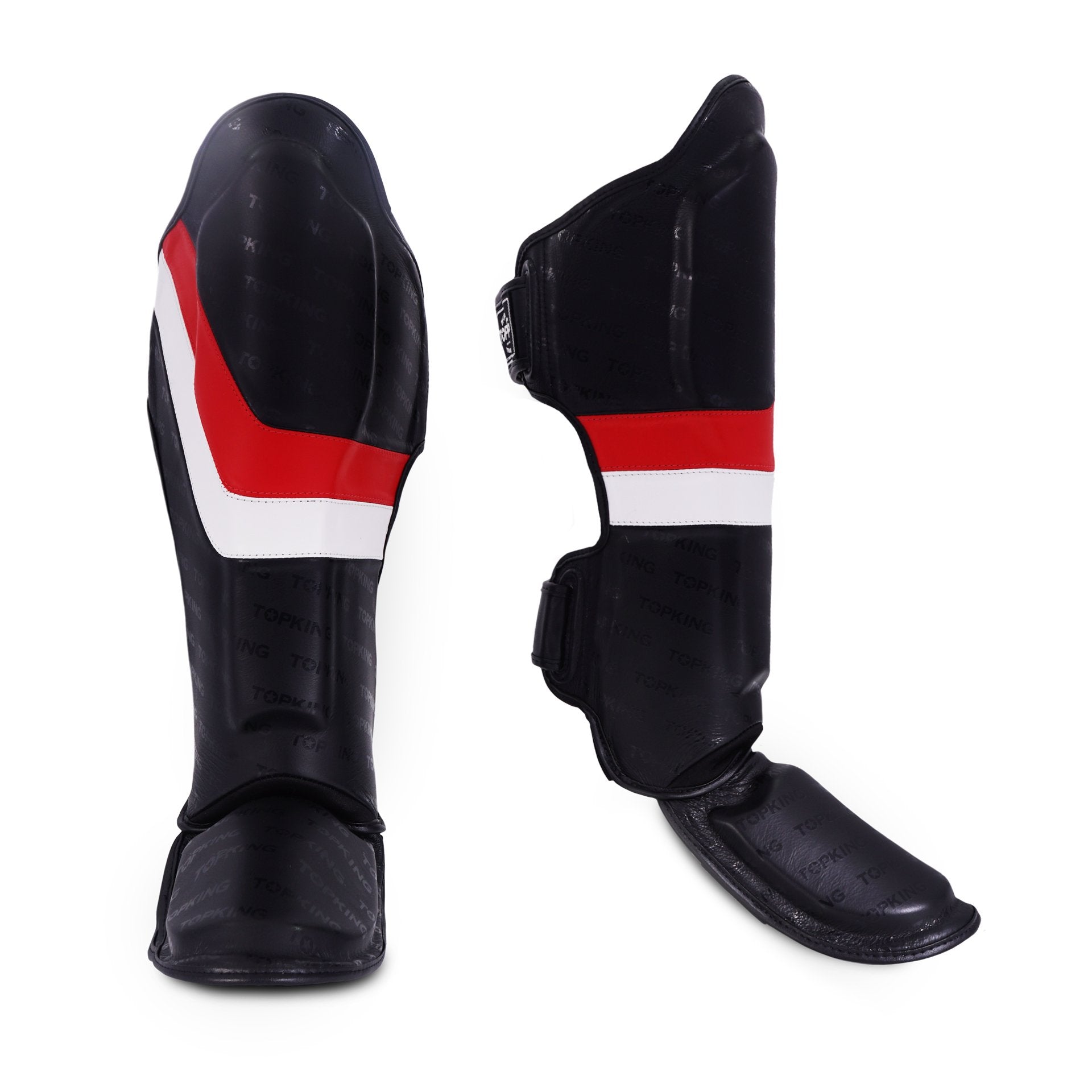 Top King Shin Guards Innovation Black - KICKPUNCHELBOW