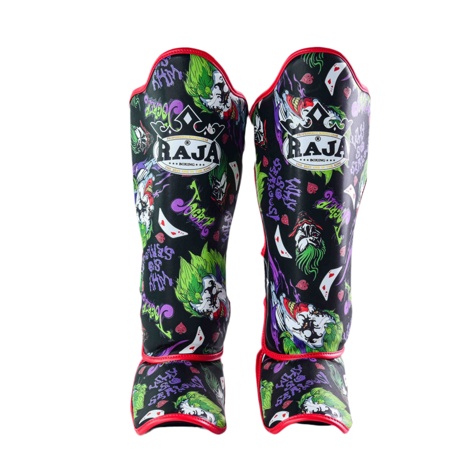 Semi Leather Raja Shin Guards - Joker