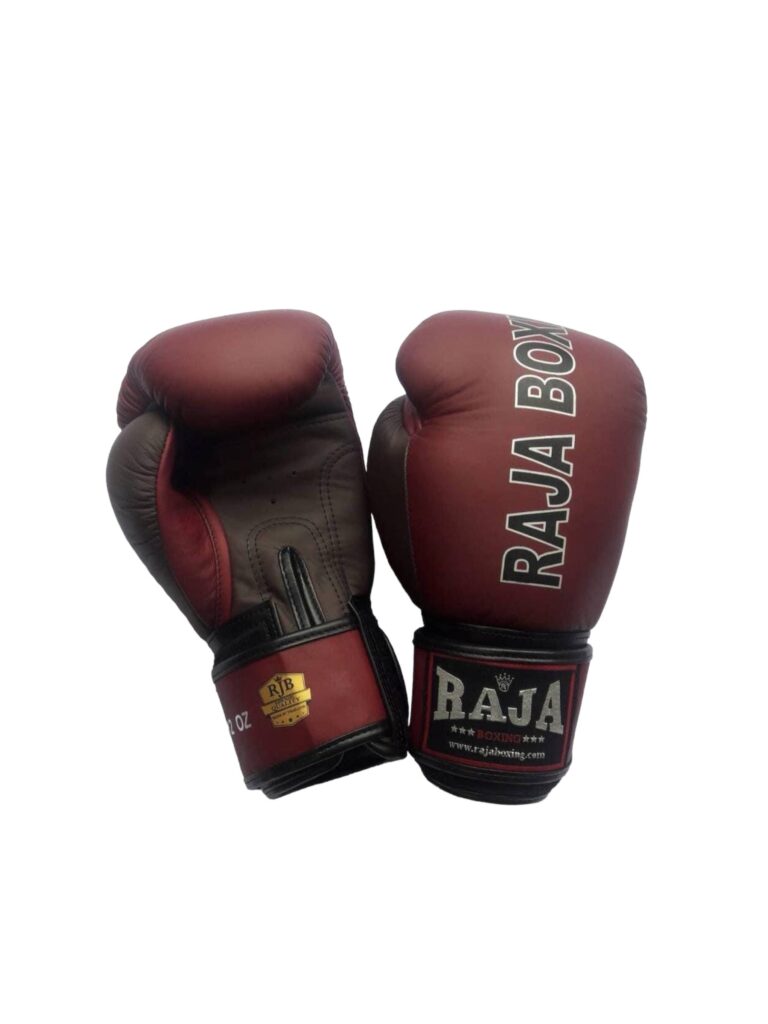 Raja Gloves - Dual colour Leather Series - KICKPUNCHELBOW