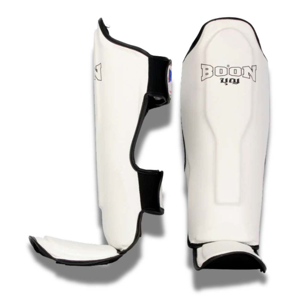 Boon Shin Guards White