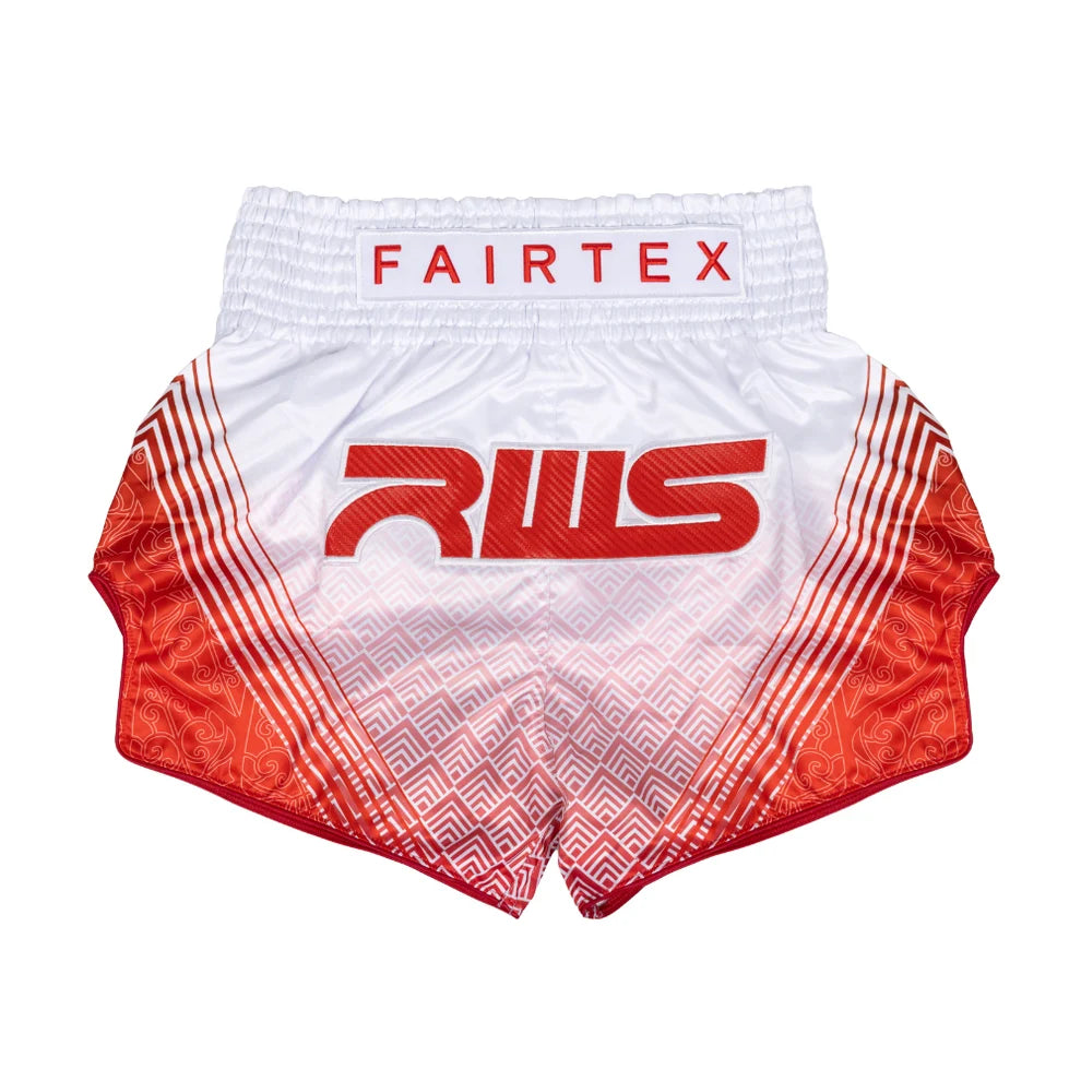 Fairtex - Muay Thai Shorts - RWS - White