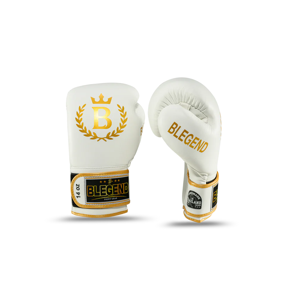 Blegend Boxing Gloves BGR White