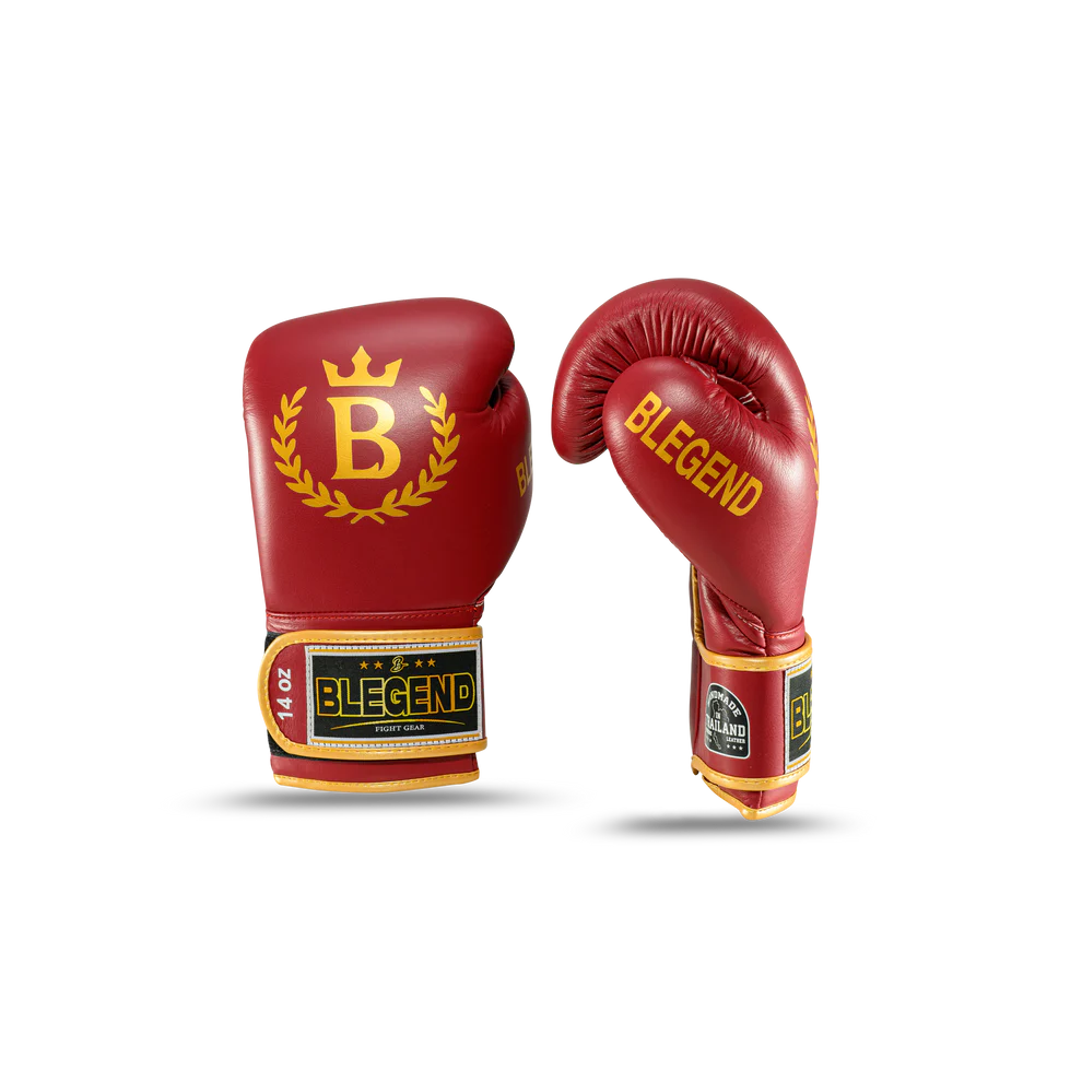Blegend Boxing Gloves BGR Maroon
