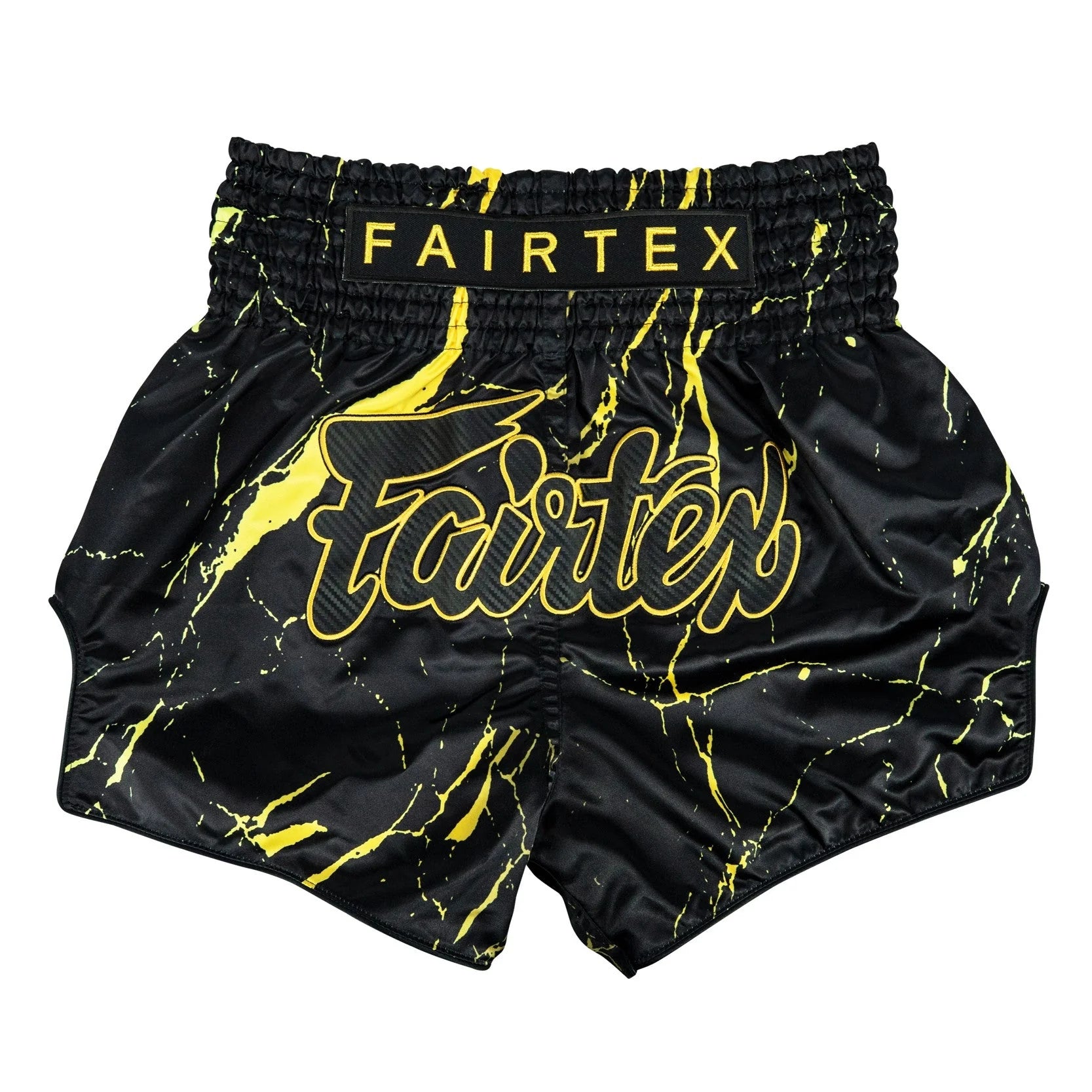 Fairtex Muay Thai Shorts - Gold Dropz - KICKPUNCHELBOW