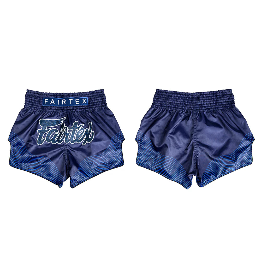 Fairtex Muay Thai Shorts - Deep Blue - KICKPUNCHELBOW