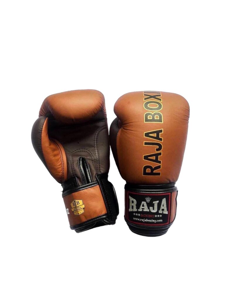 Raja Gloves - Dual colour Leather Series - KICKPUNCHELBOW