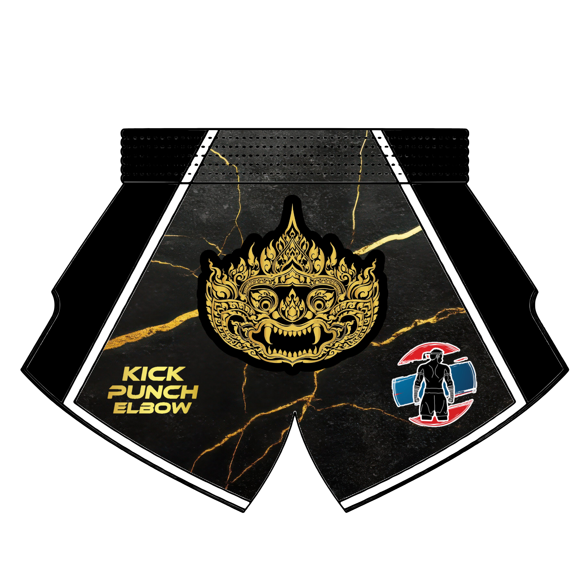 Printed Full Foamside Muay Thai Shorts