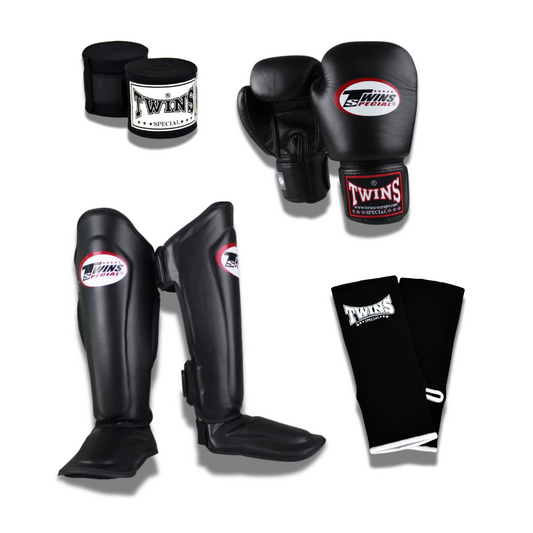 Twins Full Package Black - KICKPUNCHELBOW