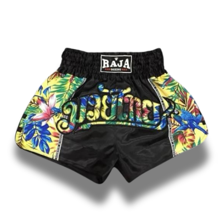 Raja Muay Thai  Fancy Shorts - Flower  SPS01
