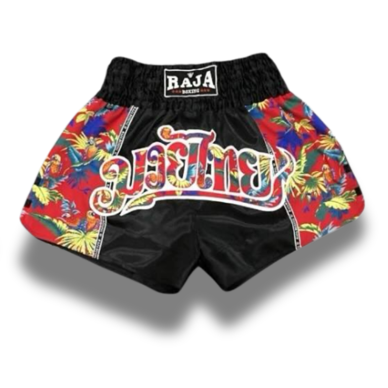 Raja Muay Thai  Fancy Shorts - Flower  SPS04