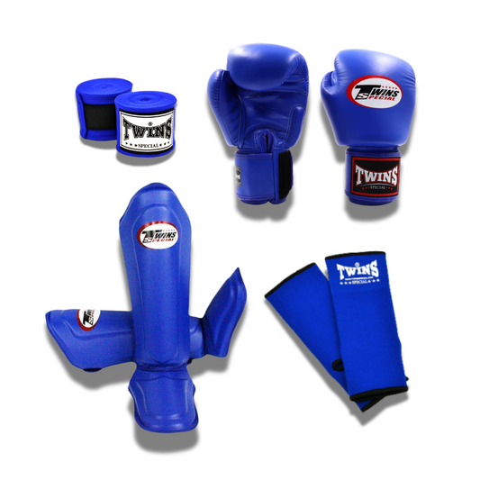 Twins Full Package Blue - KICKPUNCHELBOW