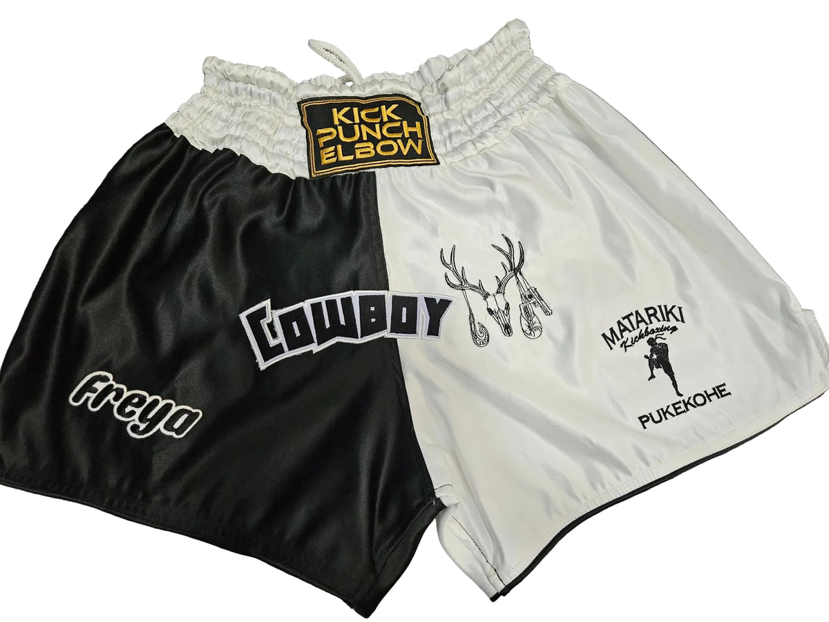 Custom Embroidered Muay Thai Shorts