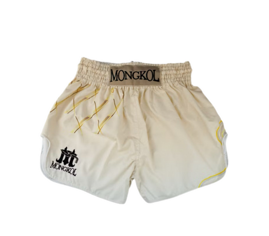 Mongkol Muay Thai Shorts - Vanilla Fade