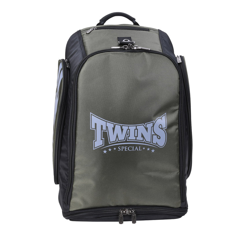 Twins Special Small Gym Bag Green - KICKPUNCHELBOW