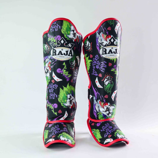 Authentic Leather Raja Shin Guards - Joker
