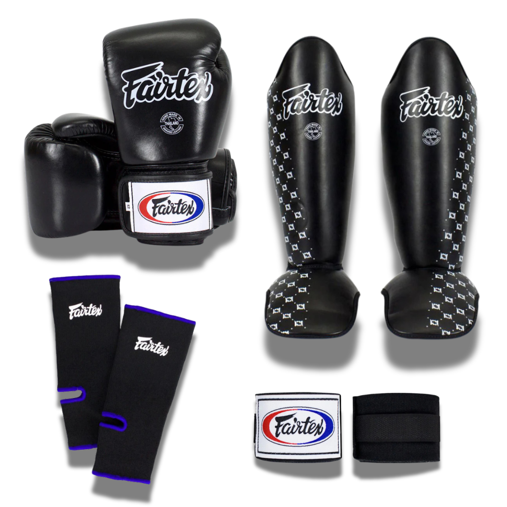 Fairtex Sparring Set SP5 BGV1 FULL SET Black